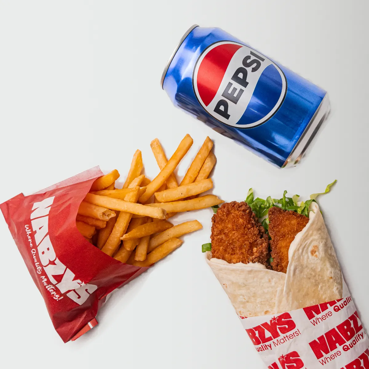 Nabzy Chicken Wrap Meal