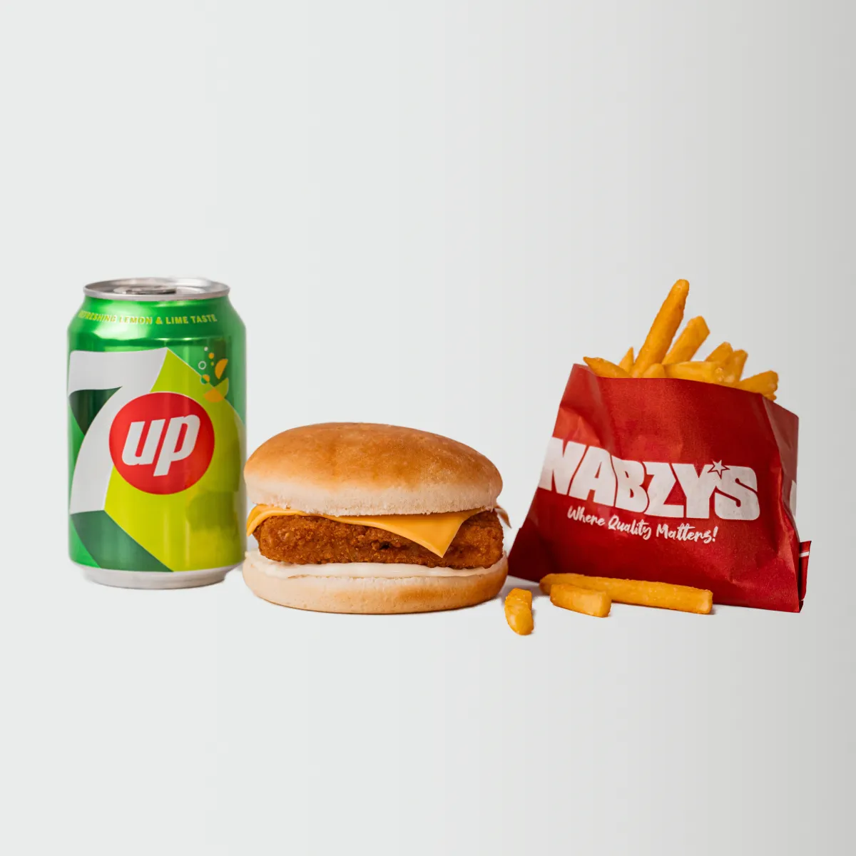 Nabzy Fish Burger Meal