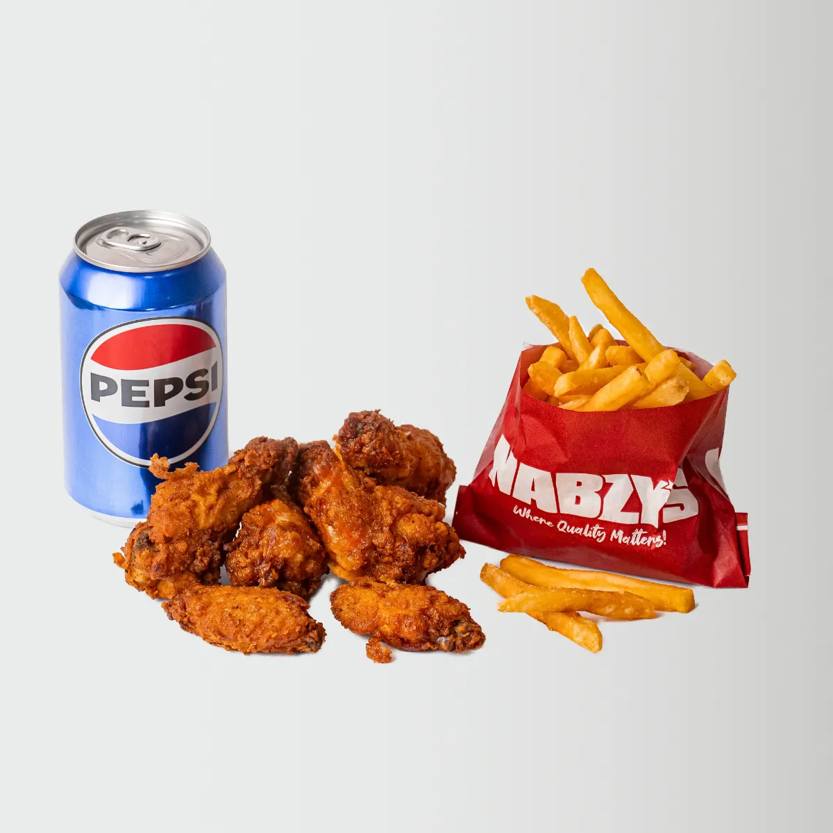 Nabzy Spicy Wings Meal