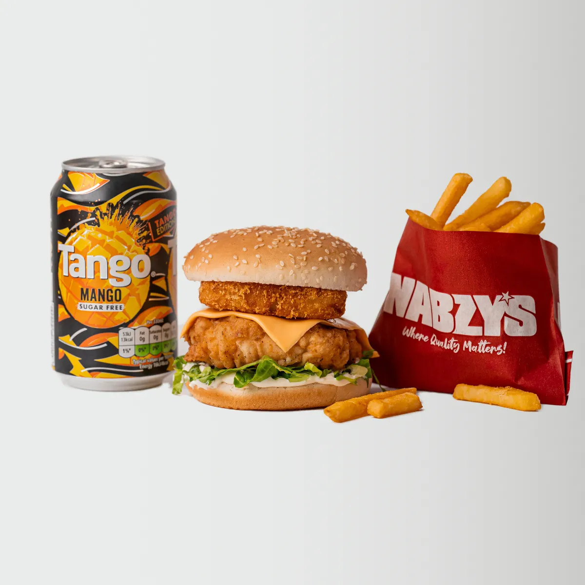 Nabzy Supreme Burger Meal