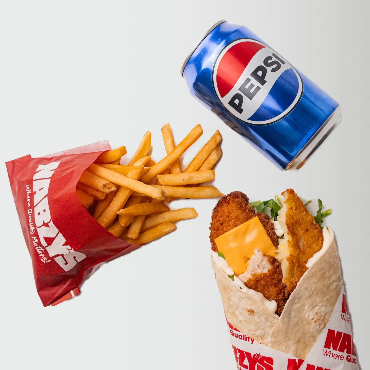 Nabzy Supreme Wrap Meal