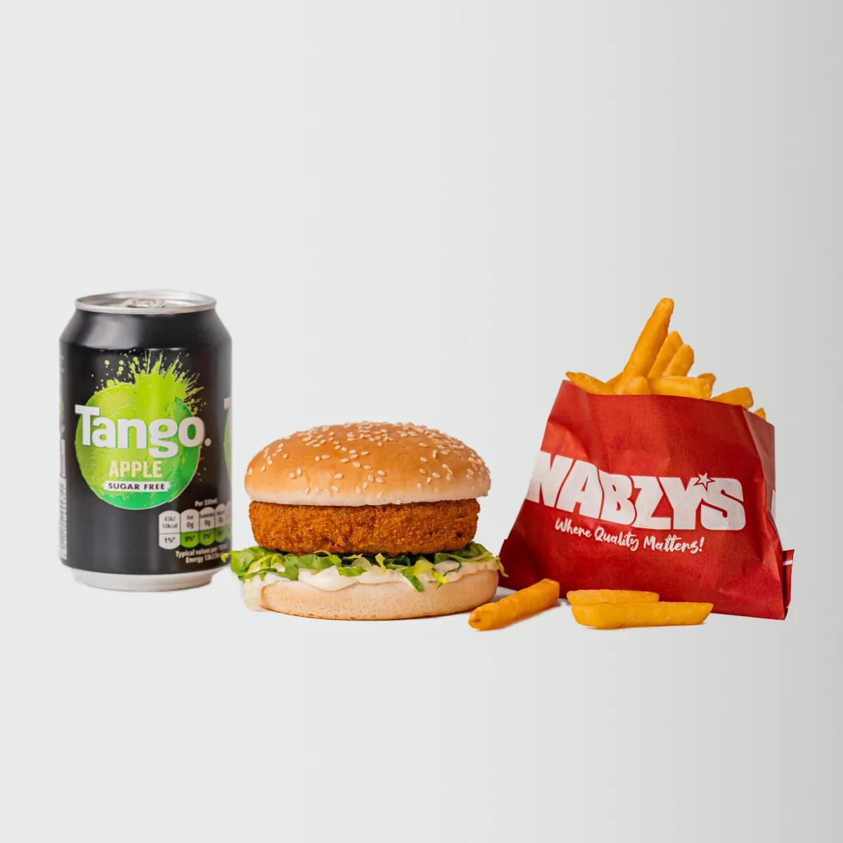 Nabzy Veggie Burger Meal