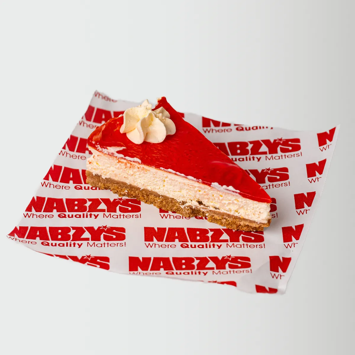Nabzy Desserts Strawberry Cheesecake
